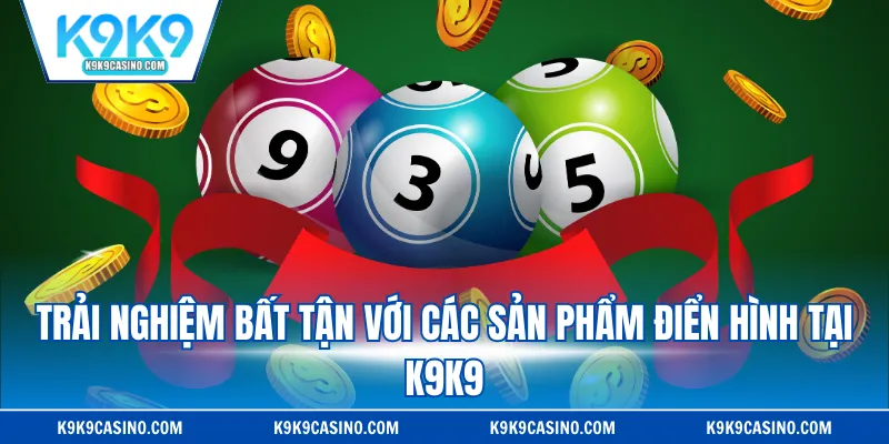 Trải nghiệm bất tận với các sản phẩm điển hình tại K9K9